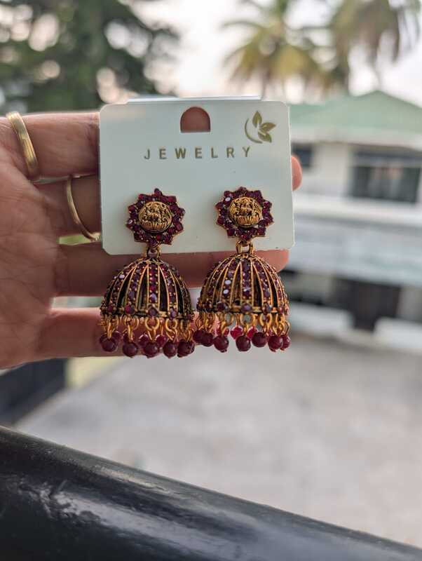 Lakshmi Colorful Jumkha (JBJ30)