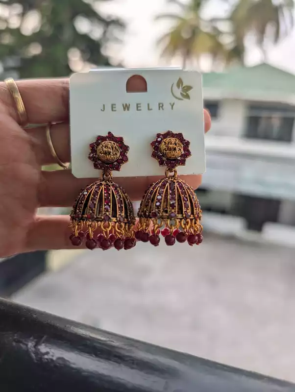 Lakshmi Colorful Jumkha (JBJ30)