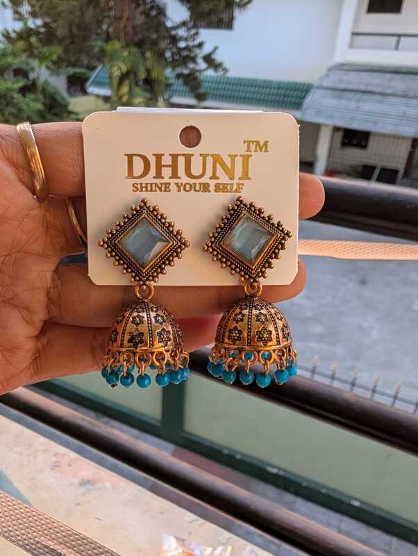 Colorful Antique Jumkha (JBJ42)