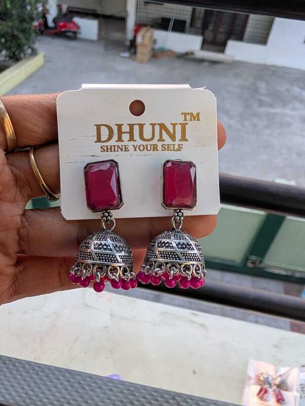 Colorful Oxidized Jumkha (JBJ43)
