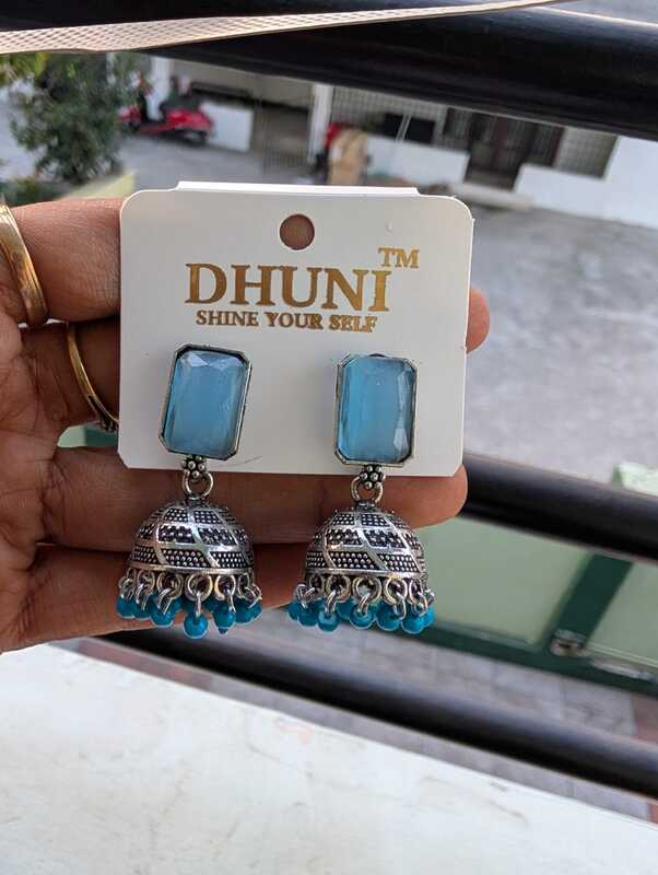 Colorful Oxidized Jumkha (JBJ43)