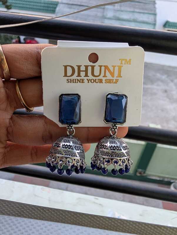Colorful Oxidized Jumkha (JBJ43)