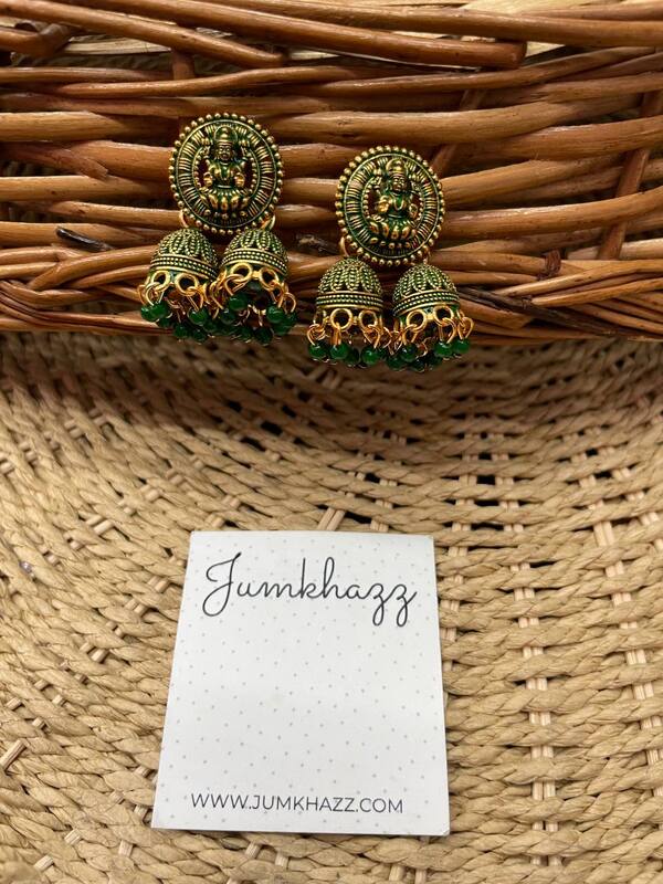 Lakshmi double jumka JBJ653