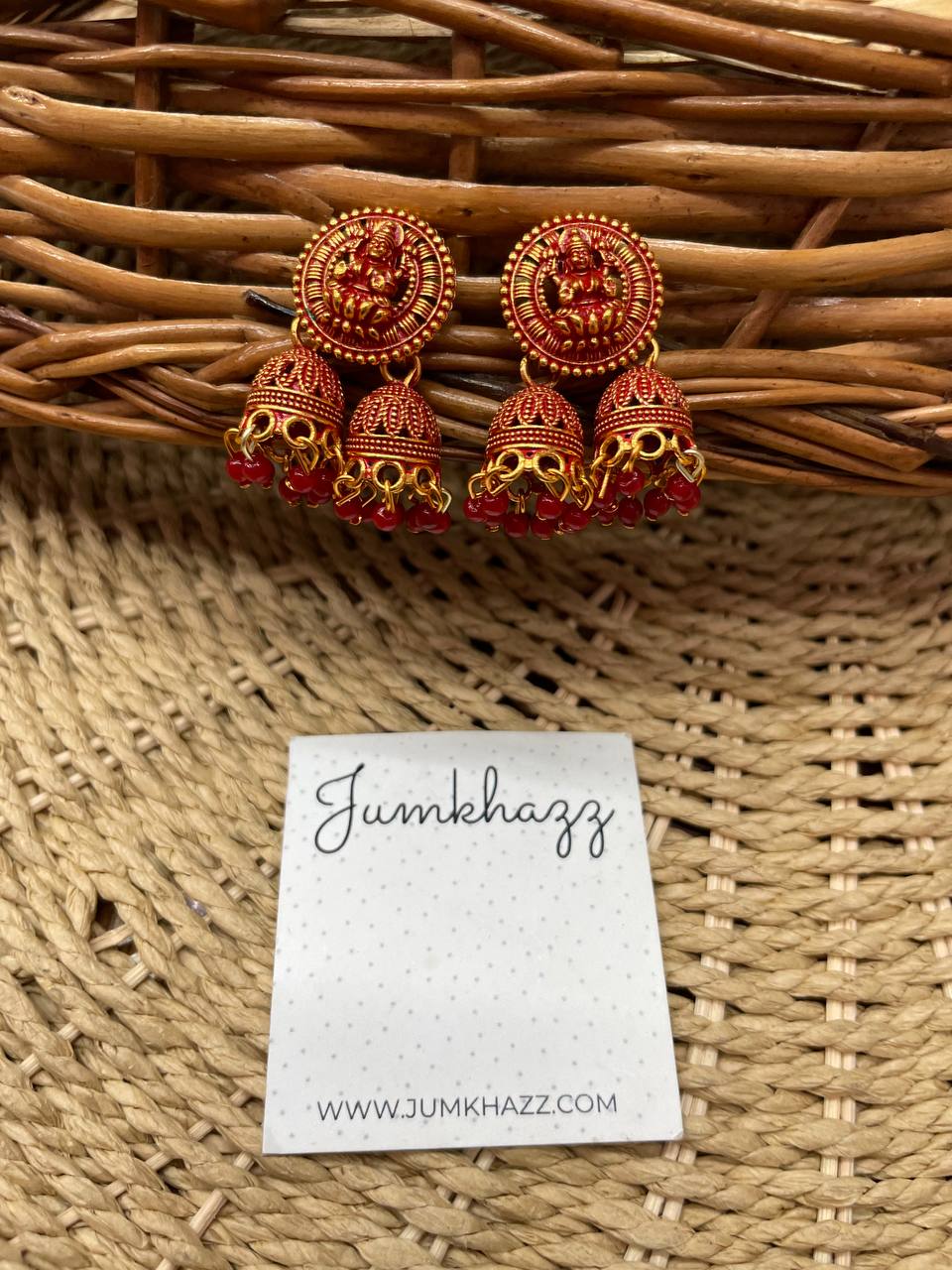 Lakshmi double jumka JBJ653