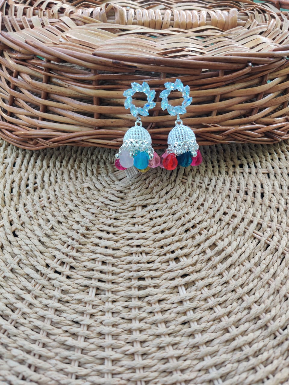 White metal multi jumkha JBJ665