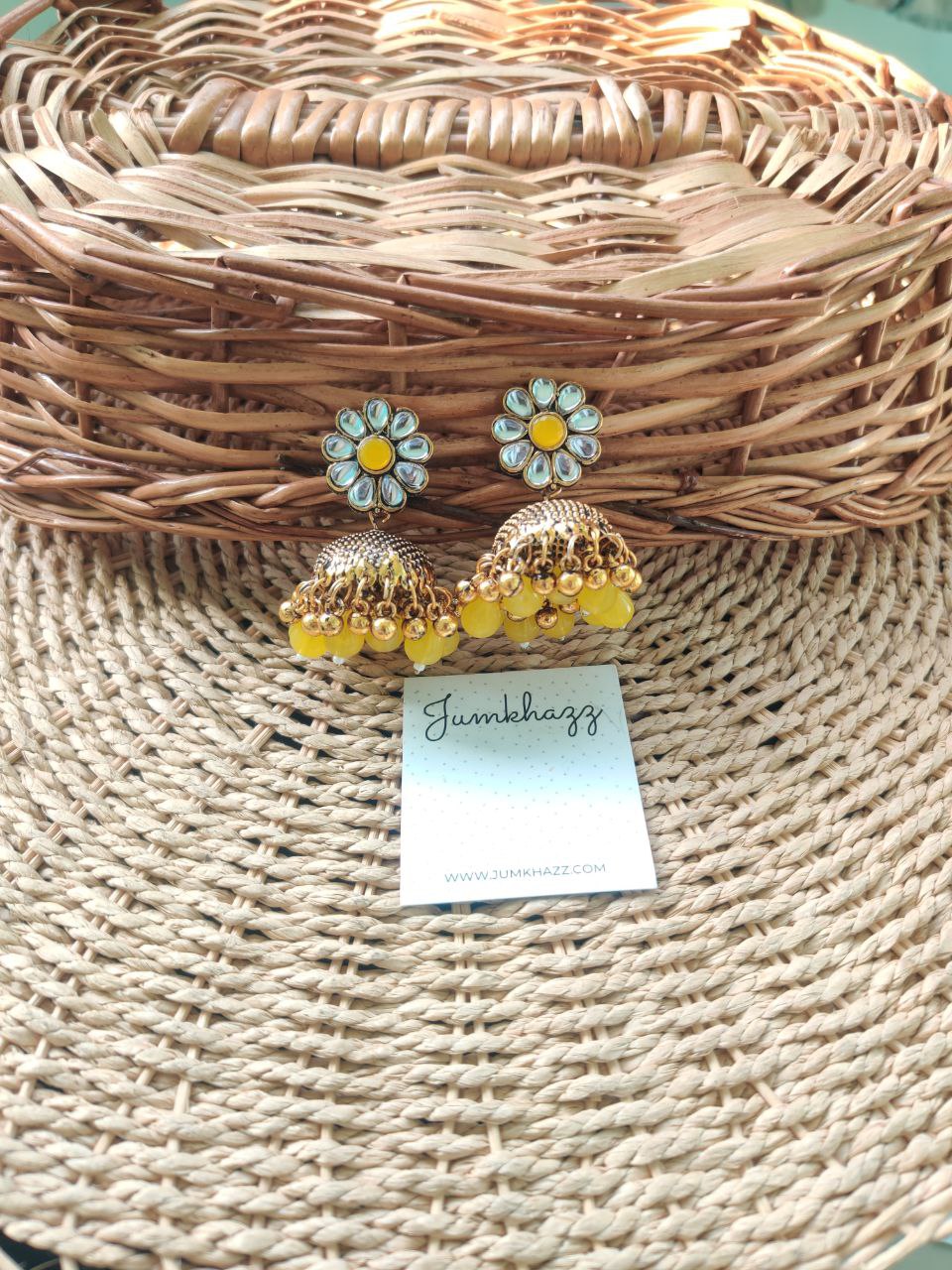 Kundan earing (JBJ684)