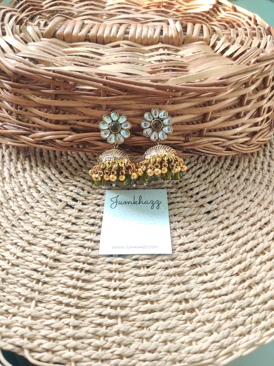 Kundan earing (JBJ684)