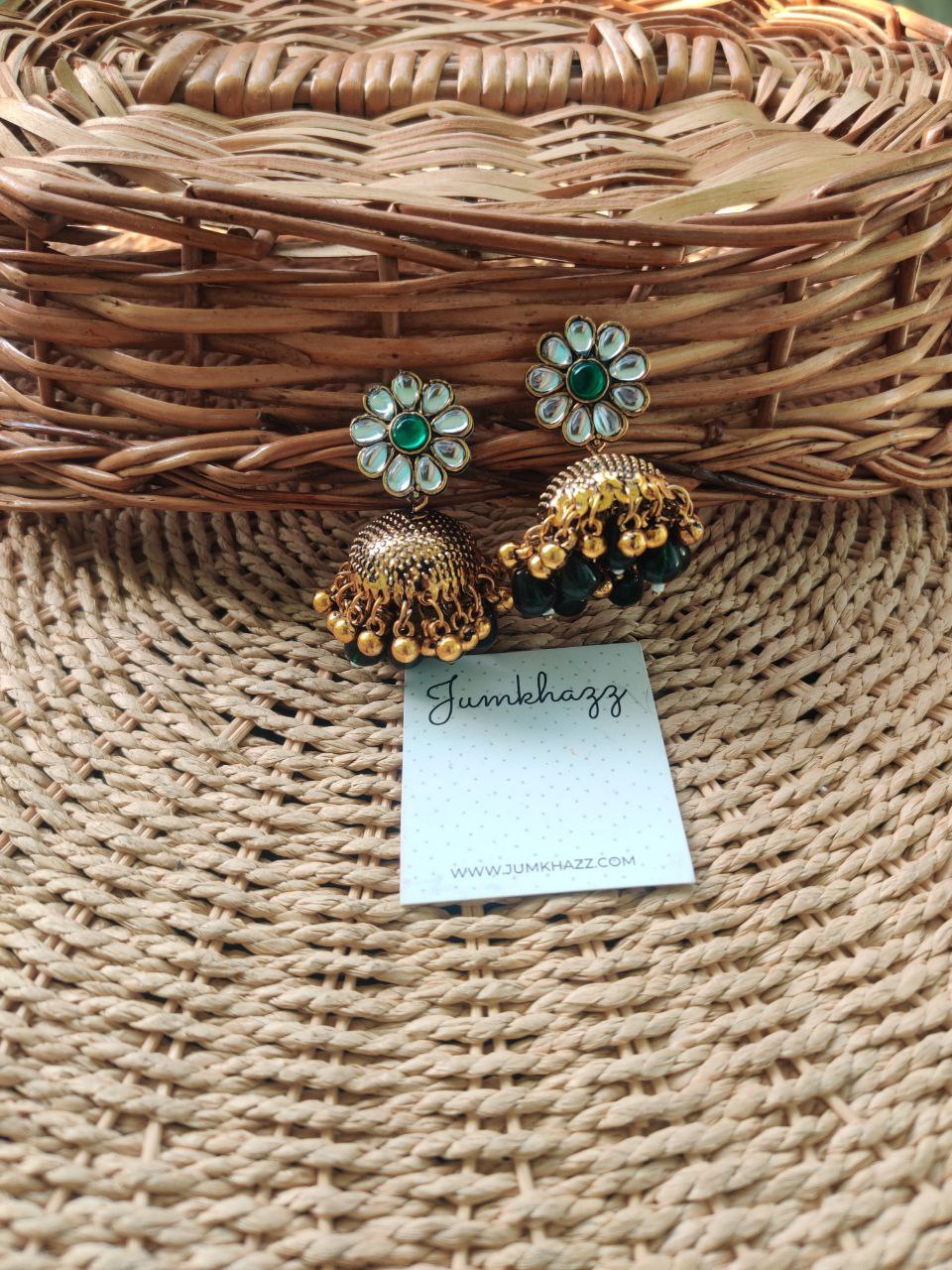 Kundan earing (JBJ684)