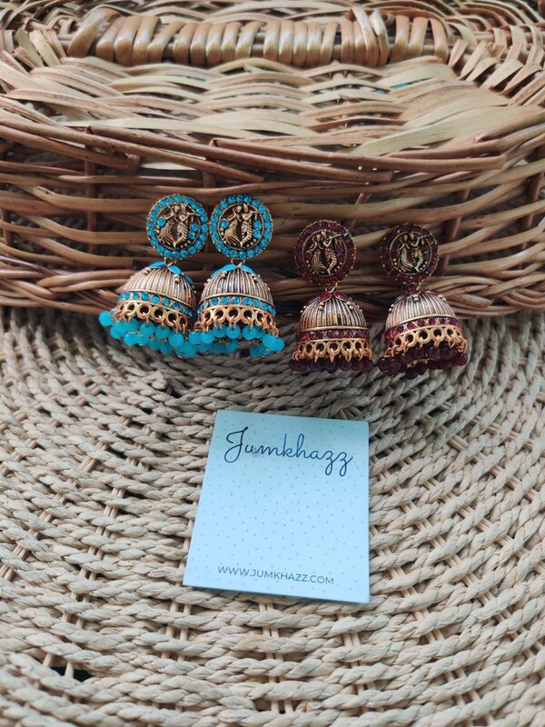 Radha Krishna Jumkha (JBJ714)