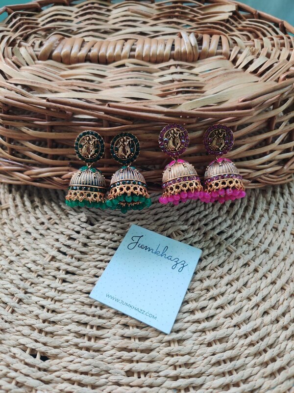 Radha Krishna Jumkha (JBJ714)