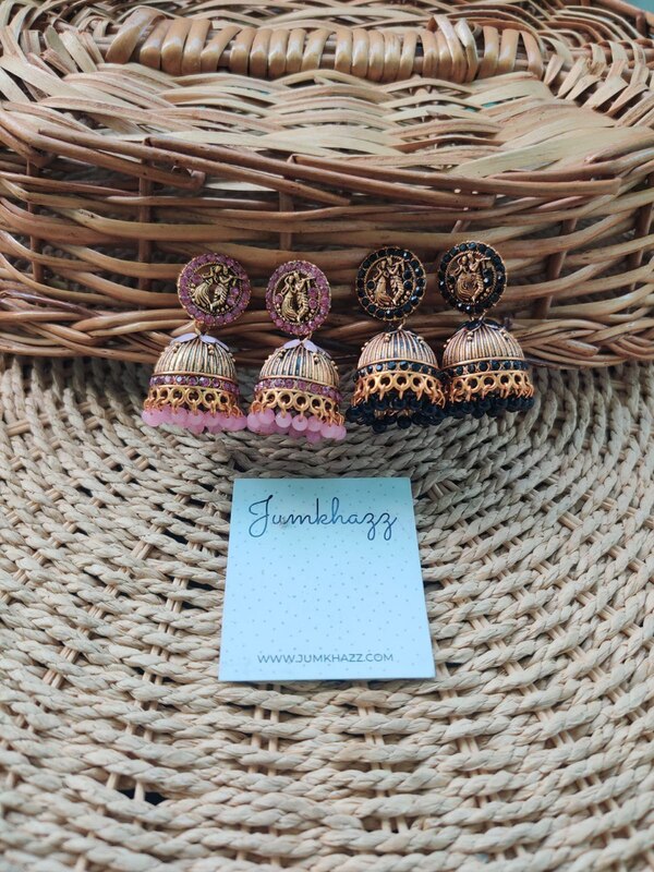 Radha Krishna Jumkha (JBJ714)