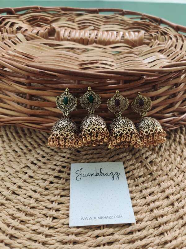 Gold Plated jumka JBJ806