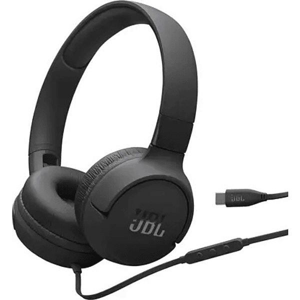 JBL Tune 520C USB-C Wired Headphones – JBL Pure Bass Sound