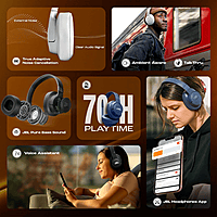 JBL Tune 770NC Wireless Headphones – Bluetooth Over-Ear