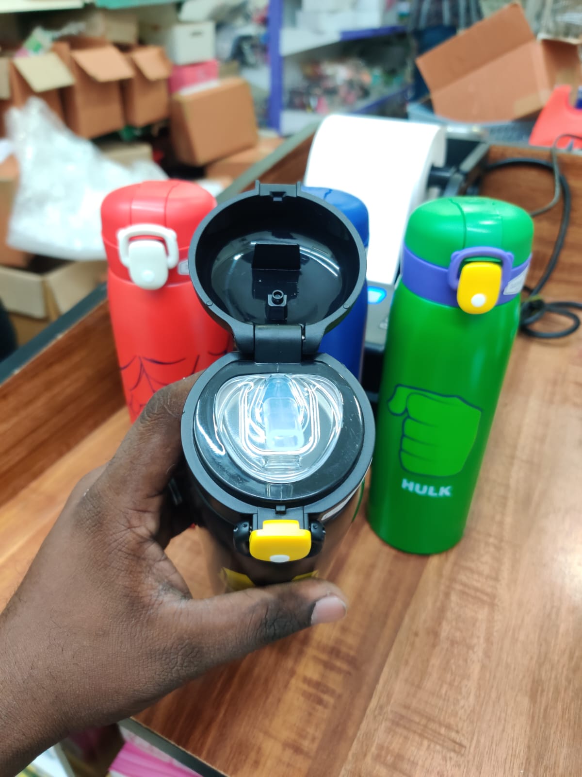 avenger theme steel bottle JBL15(01)