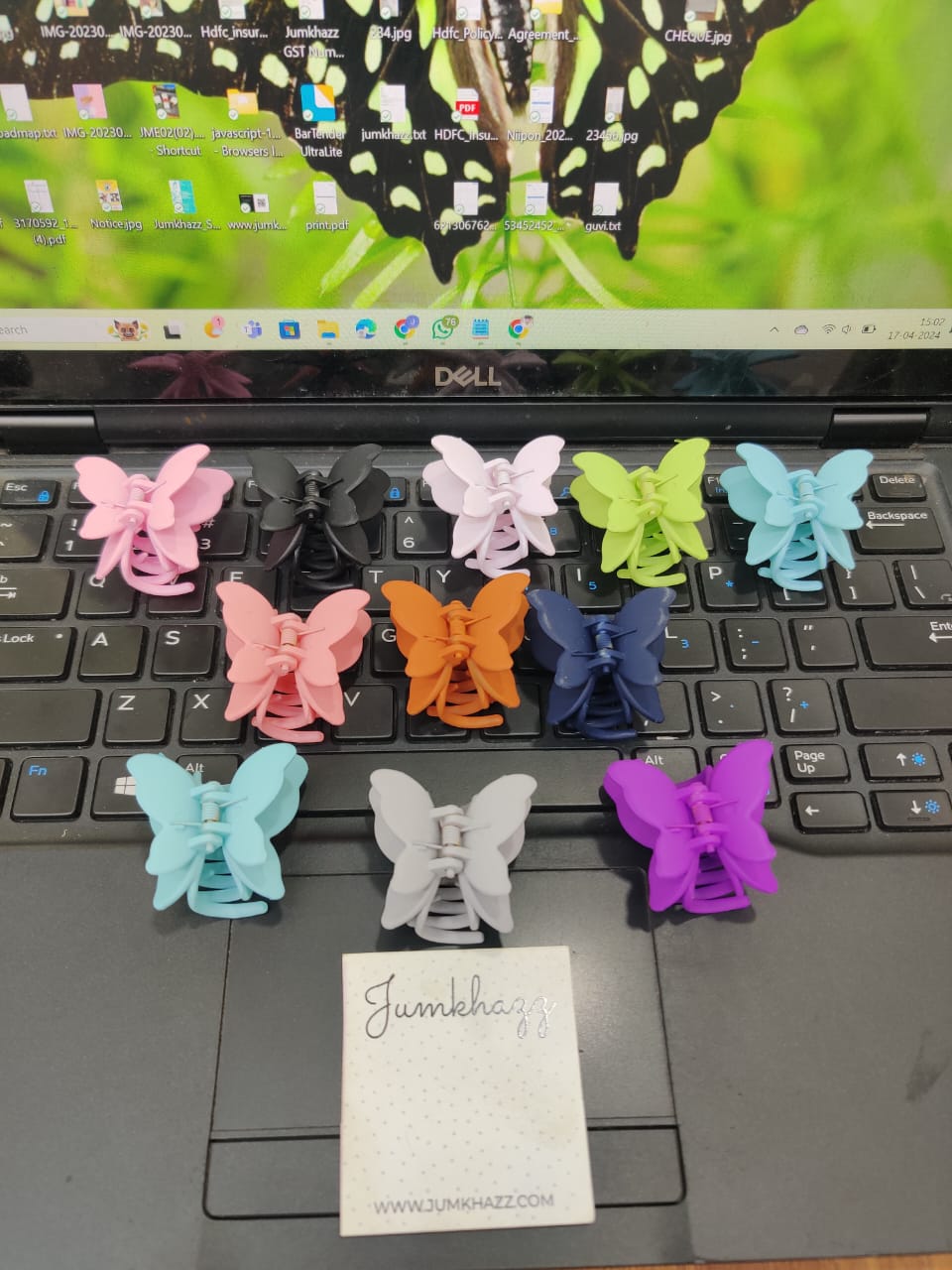 double butterfly clutch JCL191