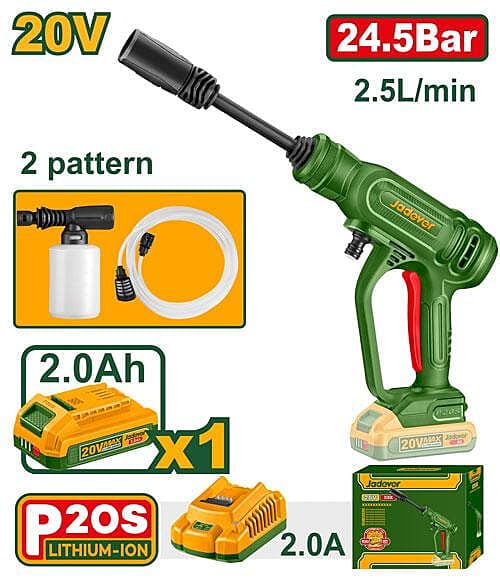 JADEVER Cordless Pressure Washer JDQX01203 JADEVER Cordless Pressure Washer JDQX01203