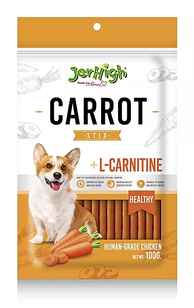 Jerhigh Carrot Stick Dog Treats