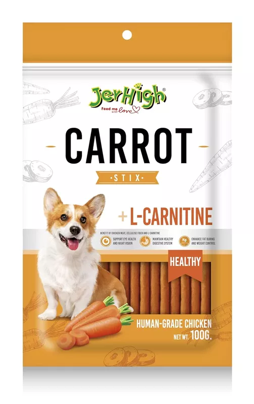 Jerhigh Carrot Stick Dog Treats