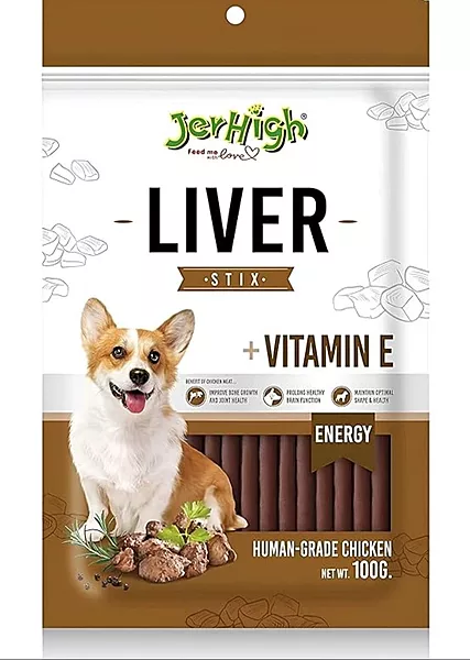 Jerhigh Liver Stix Dog Treats