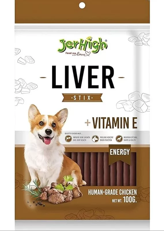 Jerhigh Liver Stix Dog Treats