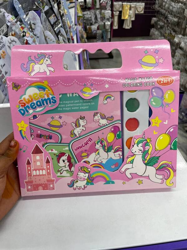 Magic water coloring book