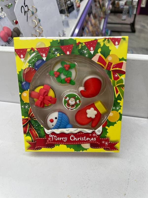 christmas eraser JET22