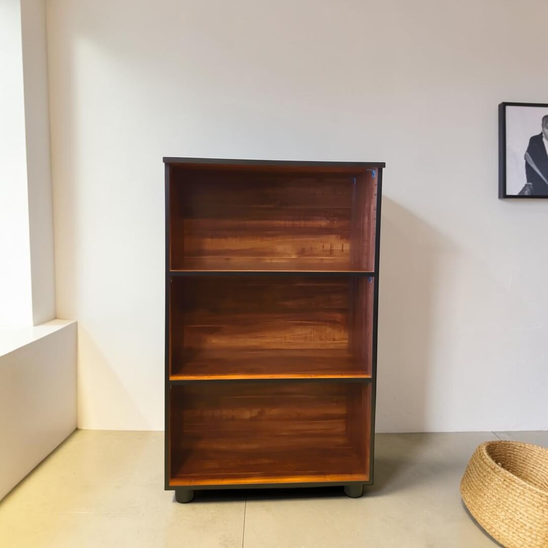 JFA PGF CB-02 3 Steps Open Cupboard|48X30X16|Teak||MP Cabinet JFA PGF CB-02 3 Steps Open Cupboard|48X30X16|Teak||MP Cabinet