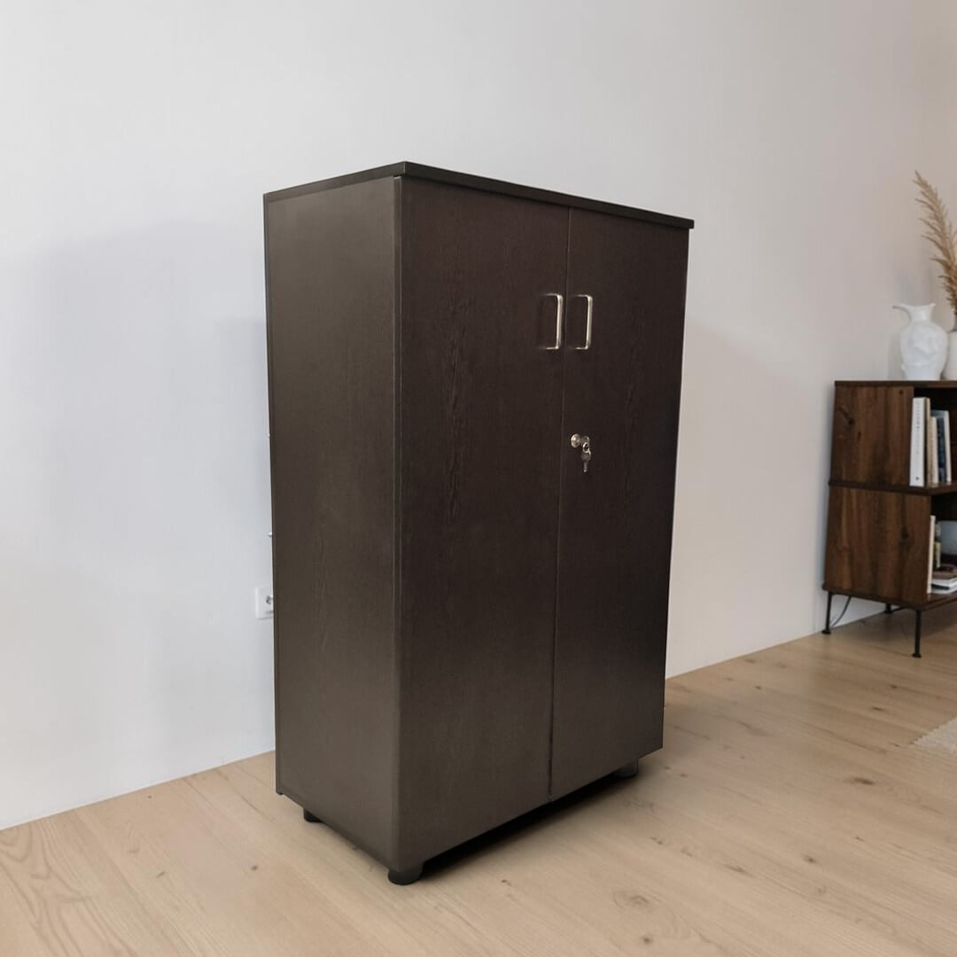 JFA PGF CB-07 Two Door Cupboard|48X30X16|Wenge||MP Cabinet JFA PGF CB-07 Two Door Cupboard|48X30X16|Wenge||MP Cabinet
