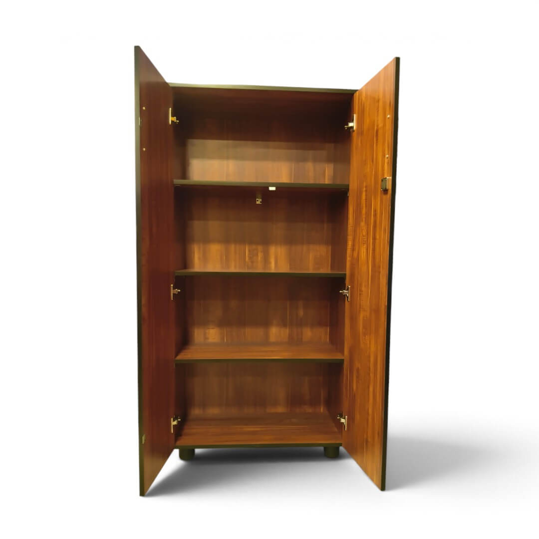 JFA PGF CB-08 Two Door Cupboard|60X30X16|Teak||MP Cabinet JFA PGF CB-08 Two Door Cupboard|60X30X16|Teak||MP Cabinet