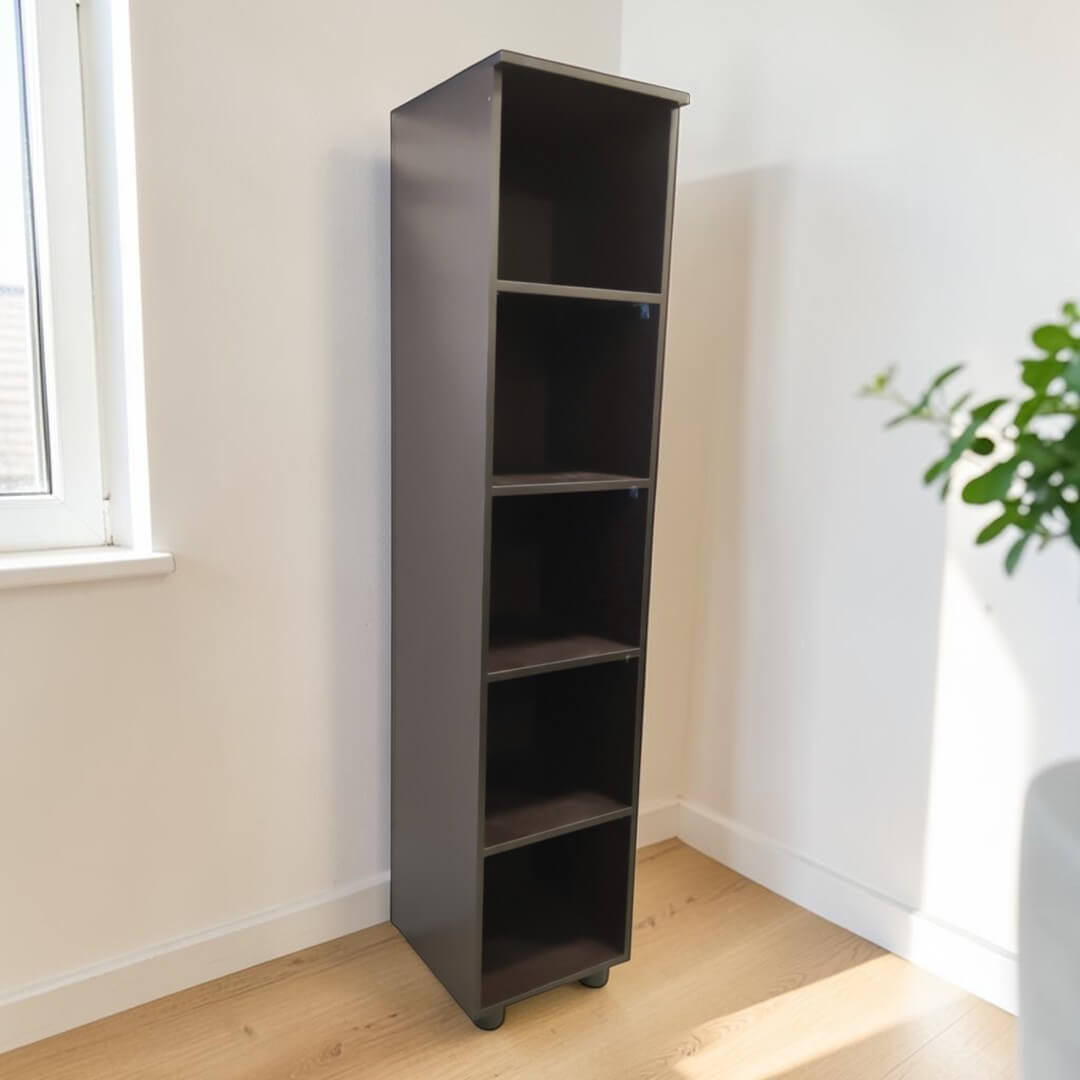 JFA PGF CB-13 5 Steps Open Cupboard|71X16X16|Wenge||MP Cabinet JFA PGF CB-13 5 Steps Open Cupboard|71X16X16|Wenge||MP Cabinet