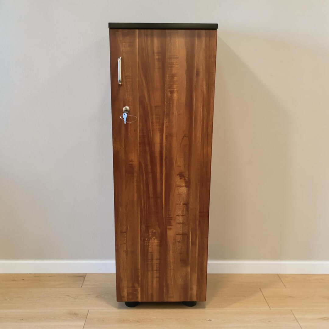 JFA PGF CB-15 Single Door Cupboard|48X16X16|Teak||MP Cabinet
