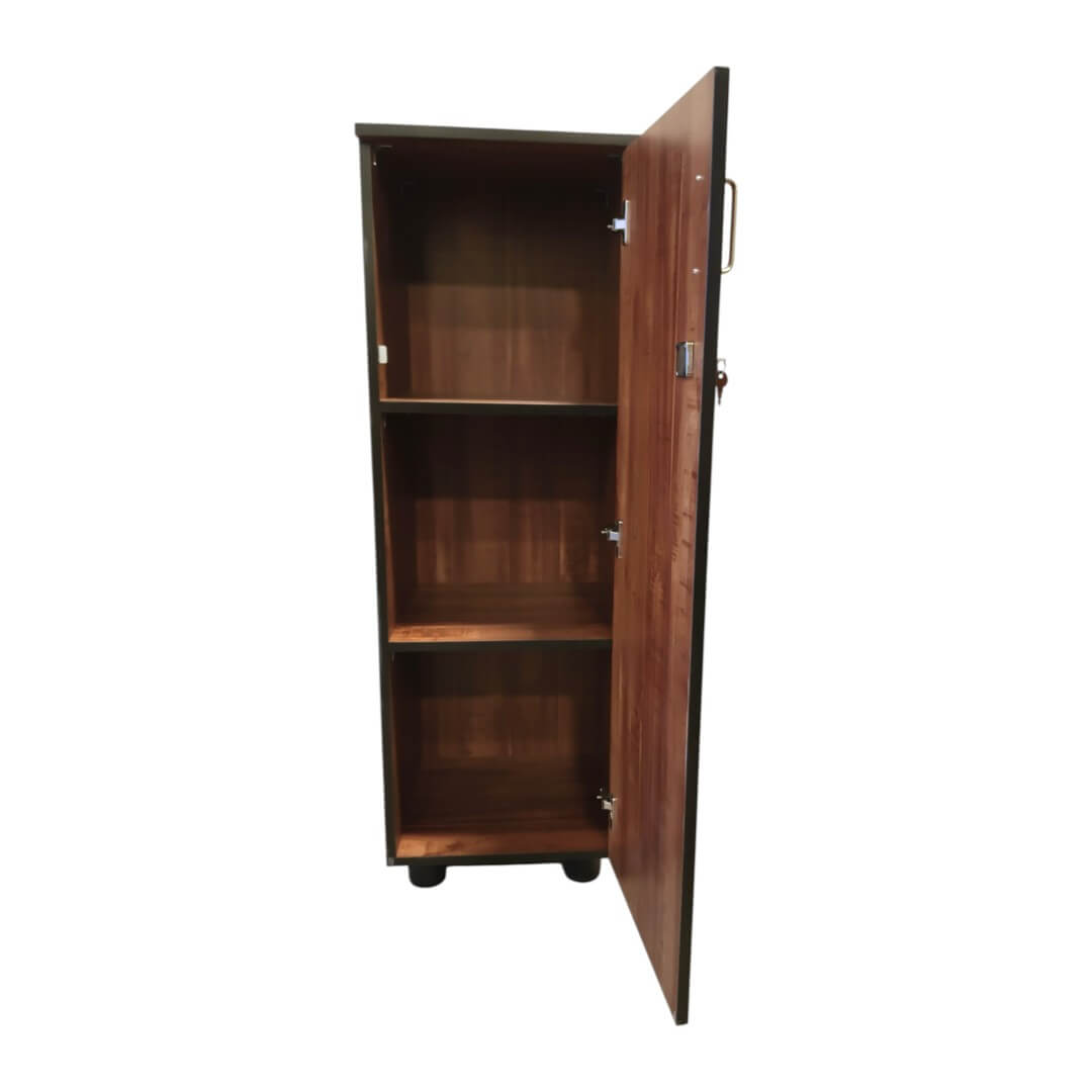 JFA PGF CB-15 Single Door Cupboard|48X16X16|Teak||MP Cabinet