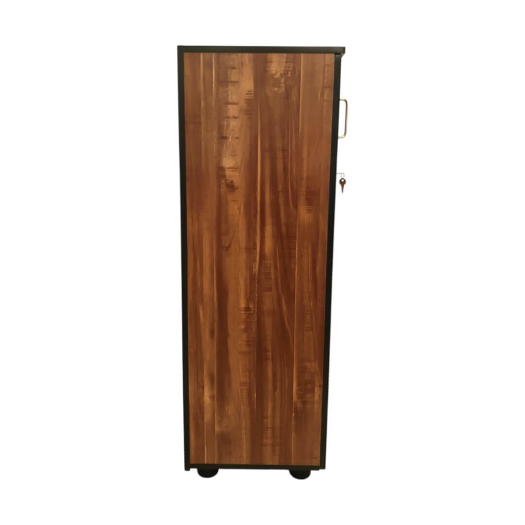 JFA PGF CB-15 Single Door Cupboard|48X16X16|Teak||MP Cabinet