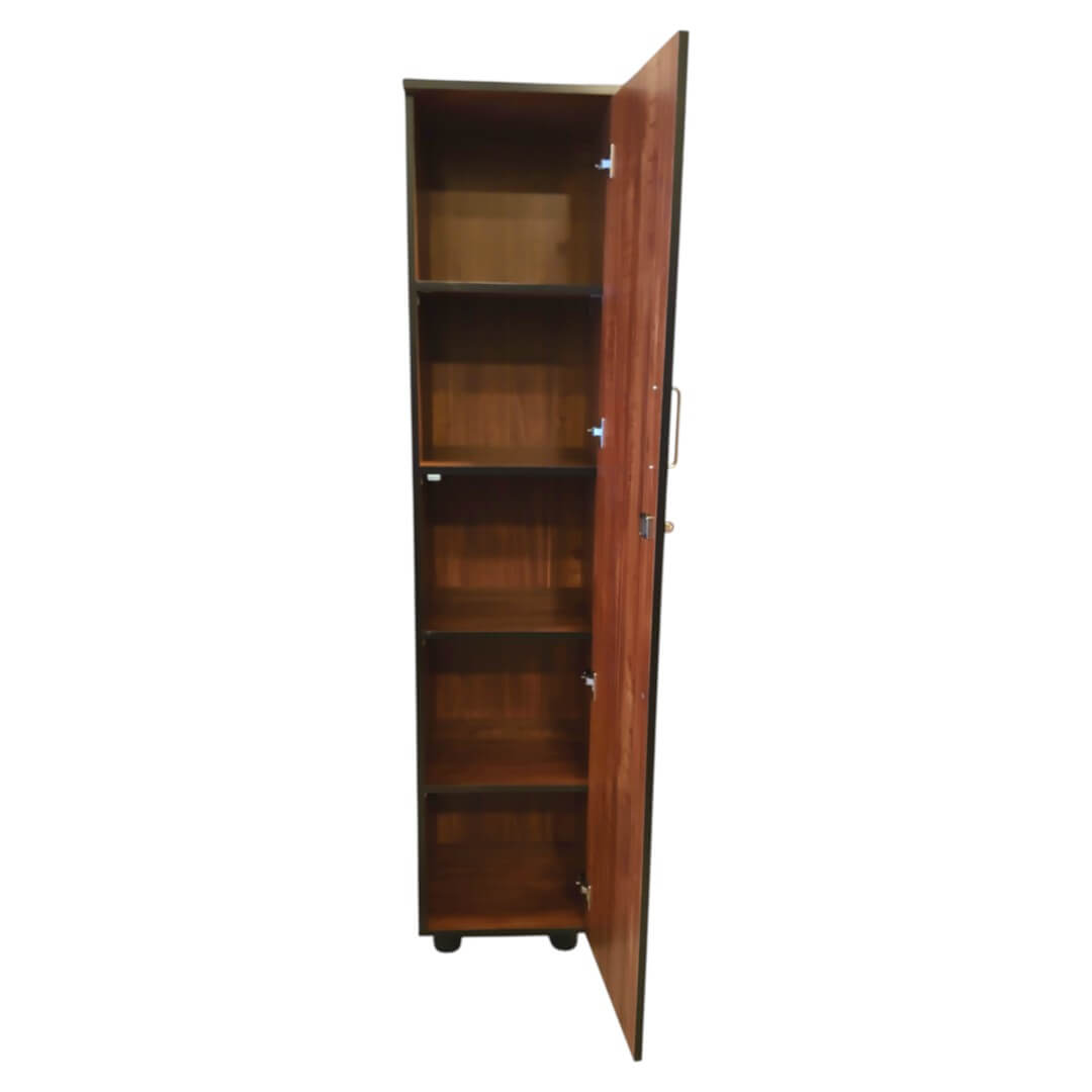 JFA PGF CB-17 Single Door Cupboard|71X16X16|Teak||MP Cabinet JFA PGF CB-17 Single Door Cupboard|71X16X16|Teak||MP Cabinet