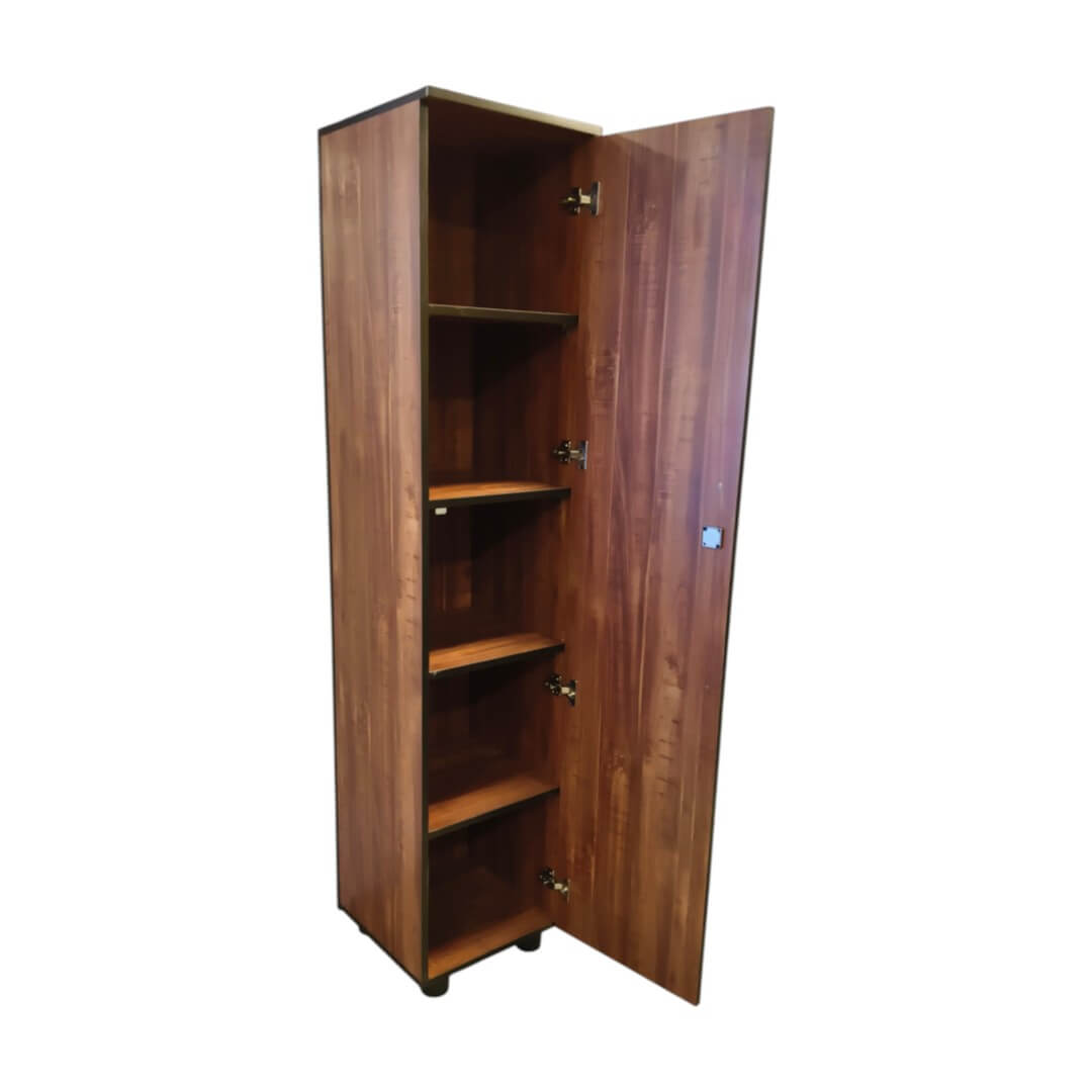 JFA PGF CB-17 Single Door Cupboard|71X16X16|Teak||MP Cabinet JFA PGF CB-17 Single Door Cupboard|71X16X16|Teak||MP Cabinet