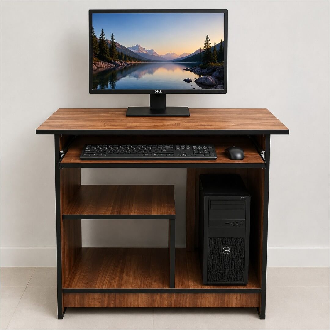 JFA PGF CT-04 Computer Table|36X18|Teak||Computer/Study Table 