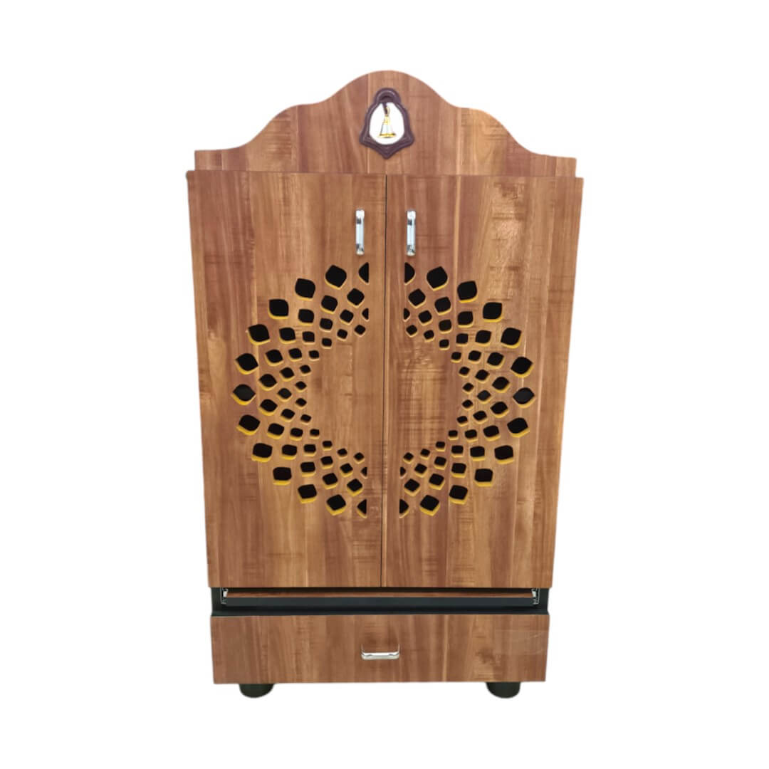 JFA PGF PJ-101 Pooja Unit|36X24|Teak||Pooja Unit