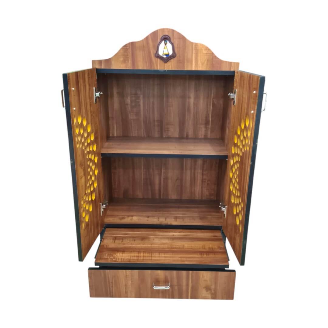 JFA PGF PJ-101 Pooja Unit|36X24|Teak||Pooja Unit