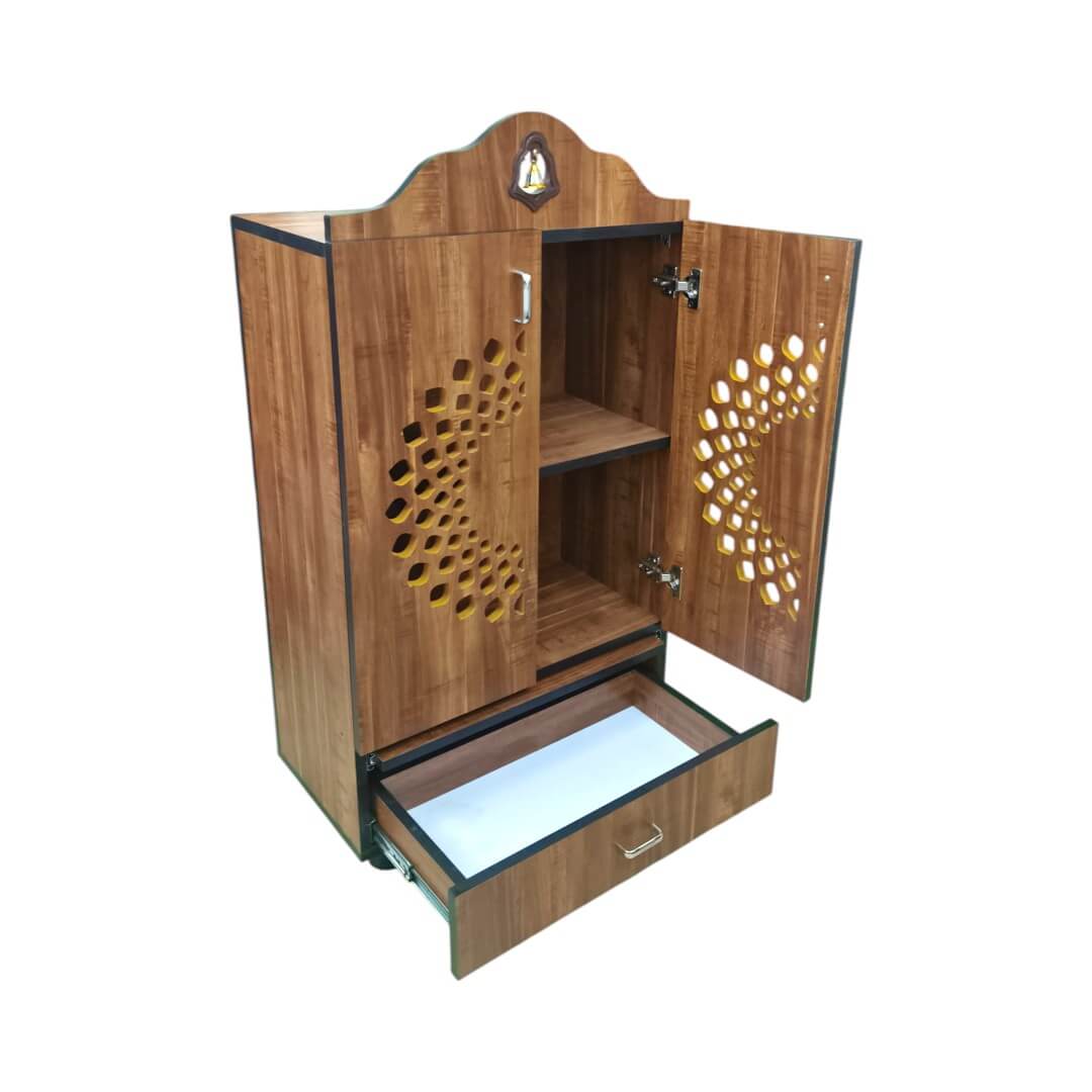 JFA PGF PJ-101 Pooja Unit|36X24|Teak||Pooja Unit