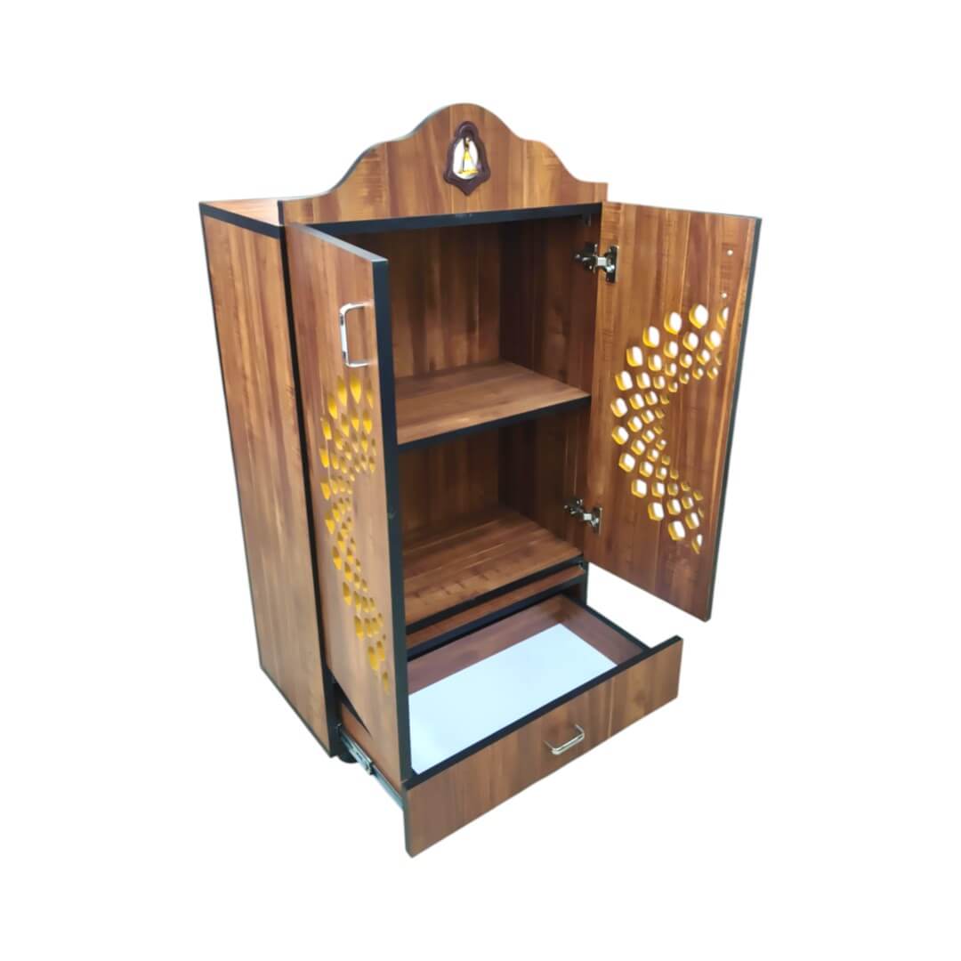 JFA PGF PJ-101 Pooja Unit|36X24|Teak||Pooja Unit