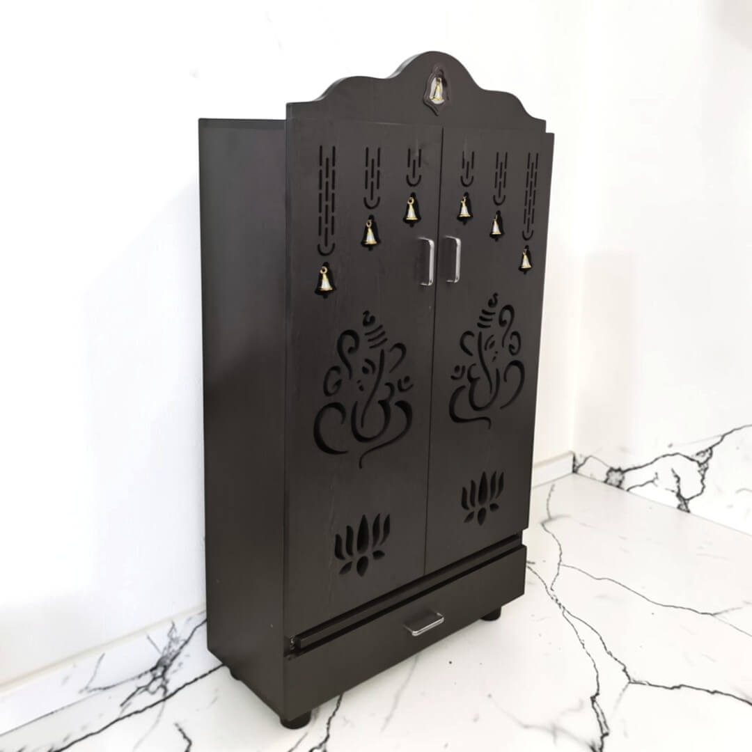 JFA PGF PJ-102 Pooja Unit|48X30|Wenge||Pooja Unit JFA PGF PJ-102 Pooja Unit|48X30|Wenge||Pooja Unit