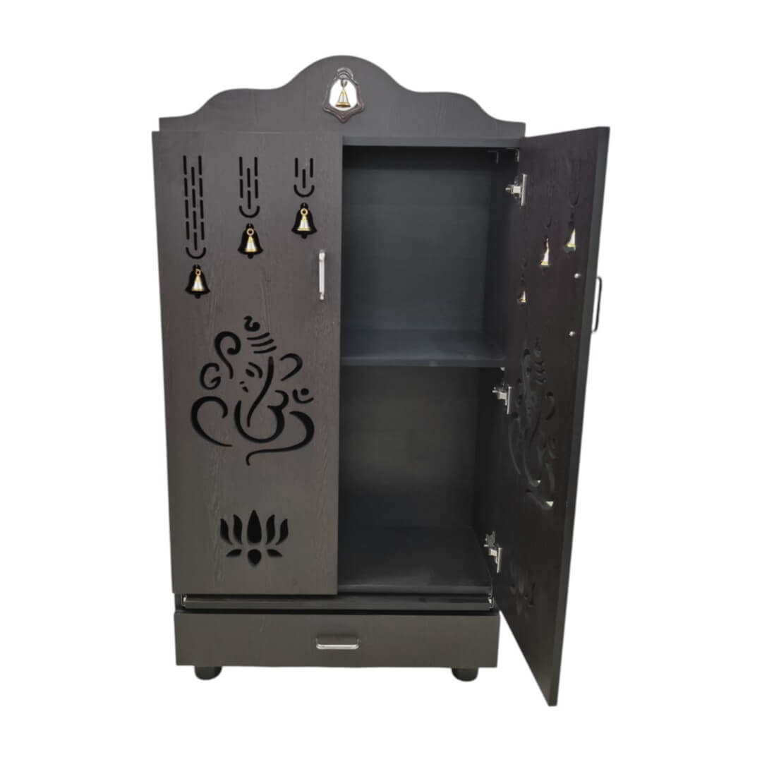 JFA PGF PJ-102 Pooja Unit|48X30|Wenge||Pooja Unit JFA PGF PJ-102 Pooja Unit|48X30|Wenge||Pooja Unit