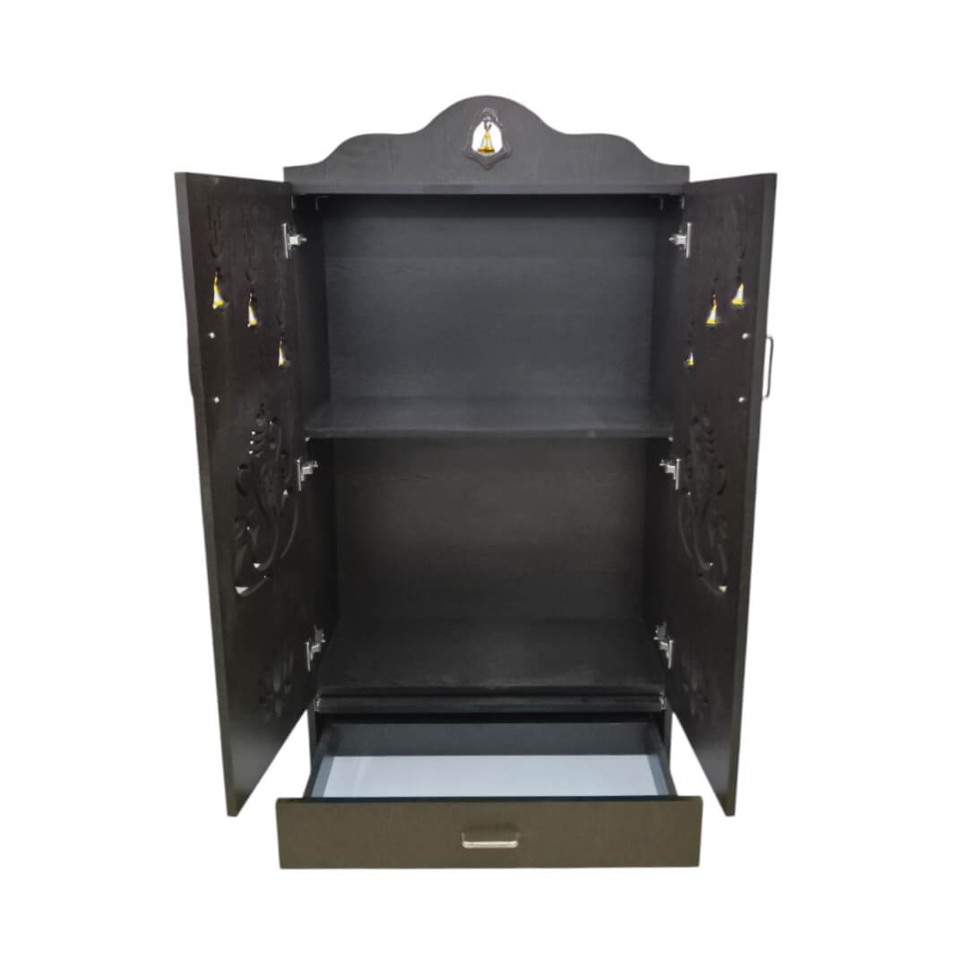 JFA PGF PJ-102 Pooja Unit|48X30|Wenge||Pooja Unit JFA PGF PJ-102 Pooja Unit|48X30|Wenge||Pooja Unit