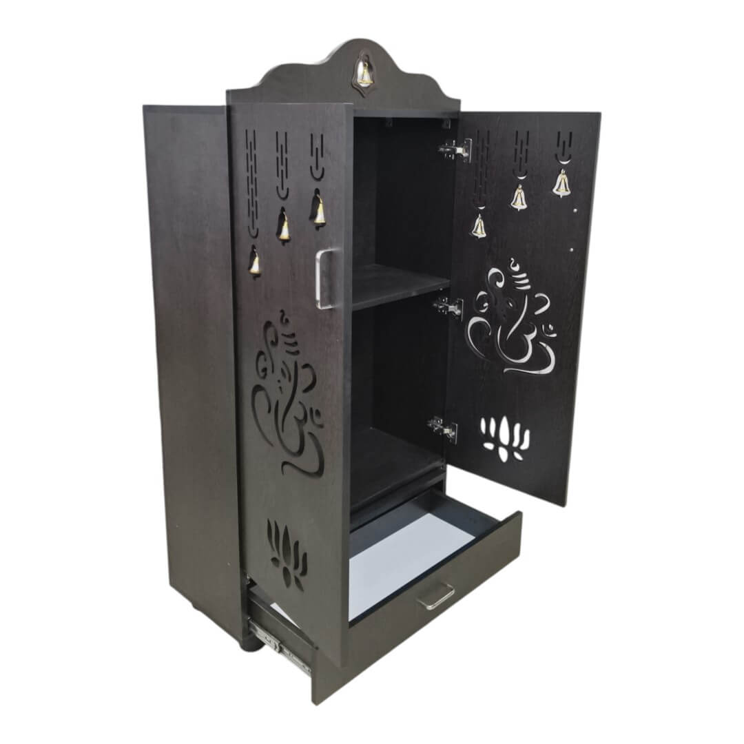 JFA PGF PJ-102 Pooja Unit|48X30|Wenge||Pooja Unit JFA PGF PJ-102 Pooja Unit|48X30|Wenge||Pooja Unit
