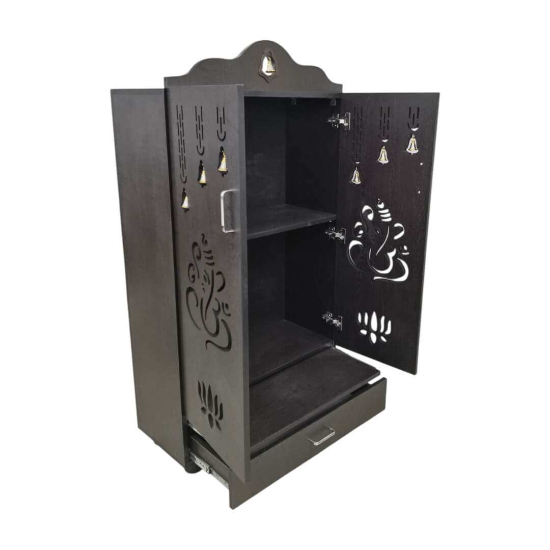 JFA PGF PJ-102 Pooja Unit|48X30|Wenge||Pooja Unit JFA PGF PJ-102 Pooja Unit|48X30|Wenge||Pooja Unit