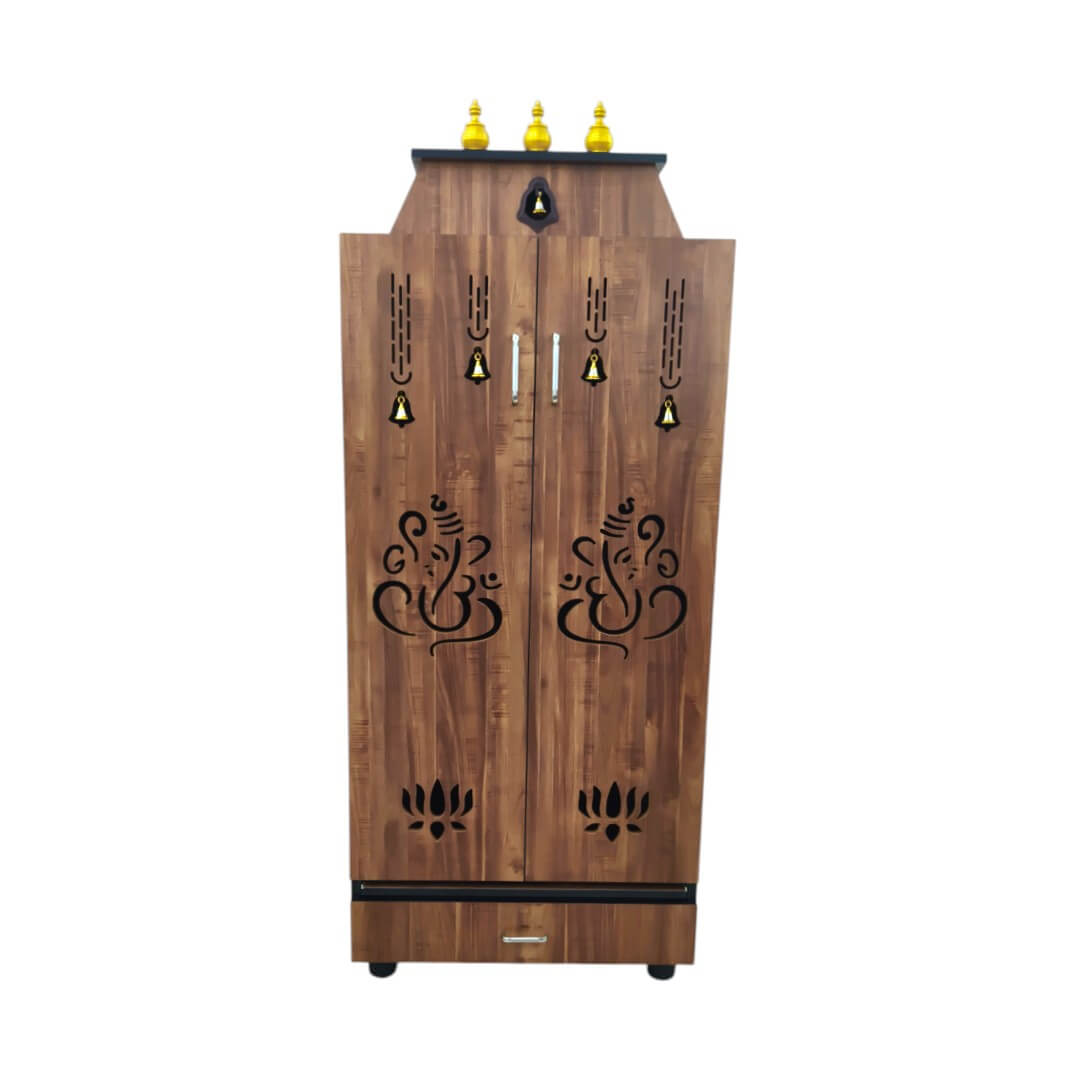 JFA PGF PJ-103 Pooja Unit|60X30|Teak||Pooja Unit