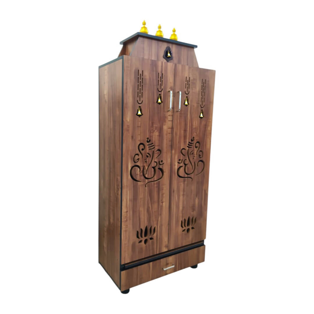 JFA PGF PJ-103 Pooja Unit|60X30|Teak||Pooja Unit