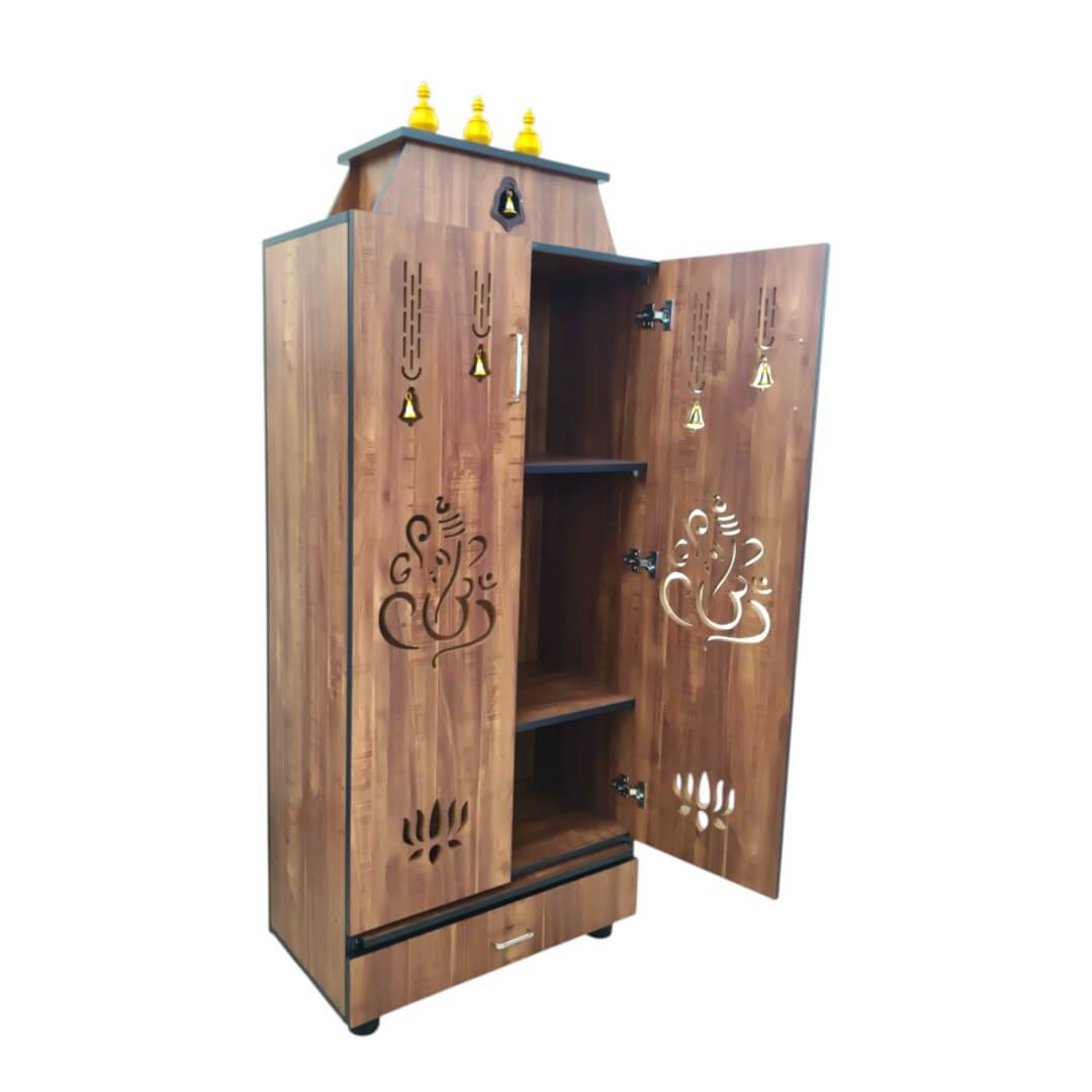 JFA PGF PJ-103 Pooja Unit|60X30|Teak||Pooja Unit