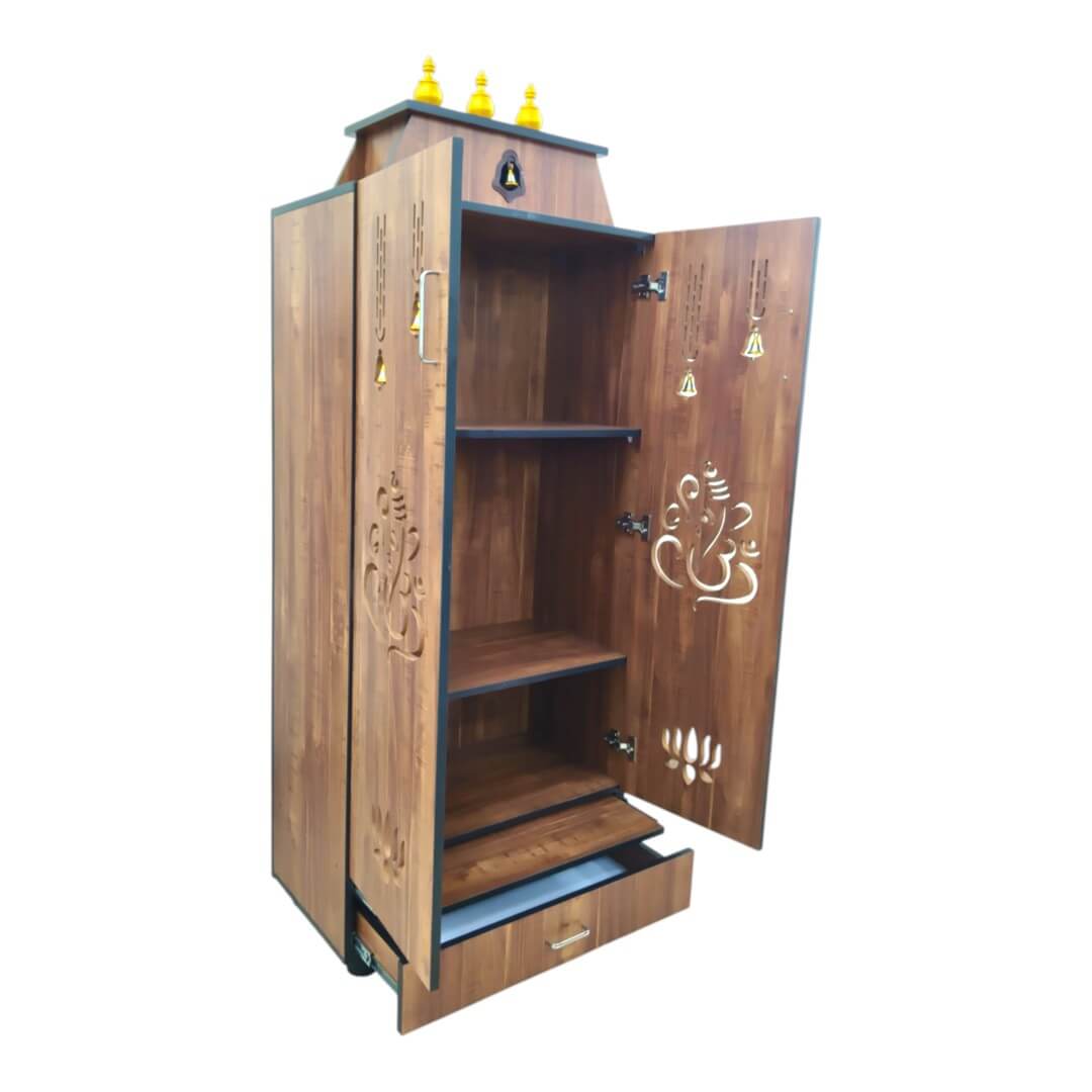 JFA PGF PJ-103 Pooja Unit|60X30|Teak||Pooja Unit